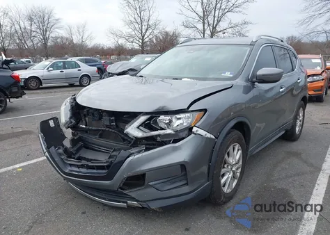 2019 Nissan Rogue S z USA, uszkodzony, nr VIN 5N1AT2MT1KC769762